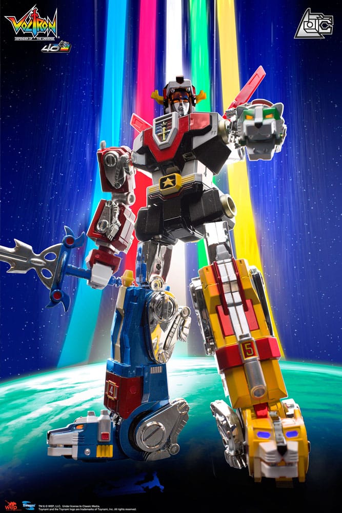 Voltron Action Figure Gift Set 40th Anniversary Collector´s Edition 27 cm Toynami