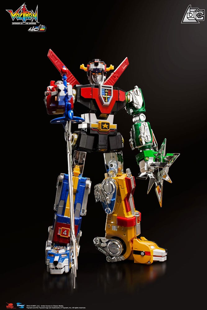 Voltron Action Figure Gift Set 40th Anniversary Collector´s Edition 27 cm Toynami