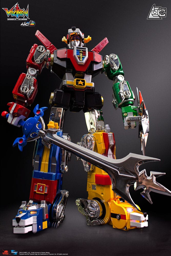 Voltron Action Figure Gift Set 40th Anniversary Collector´s Edition 27 cm Toynami