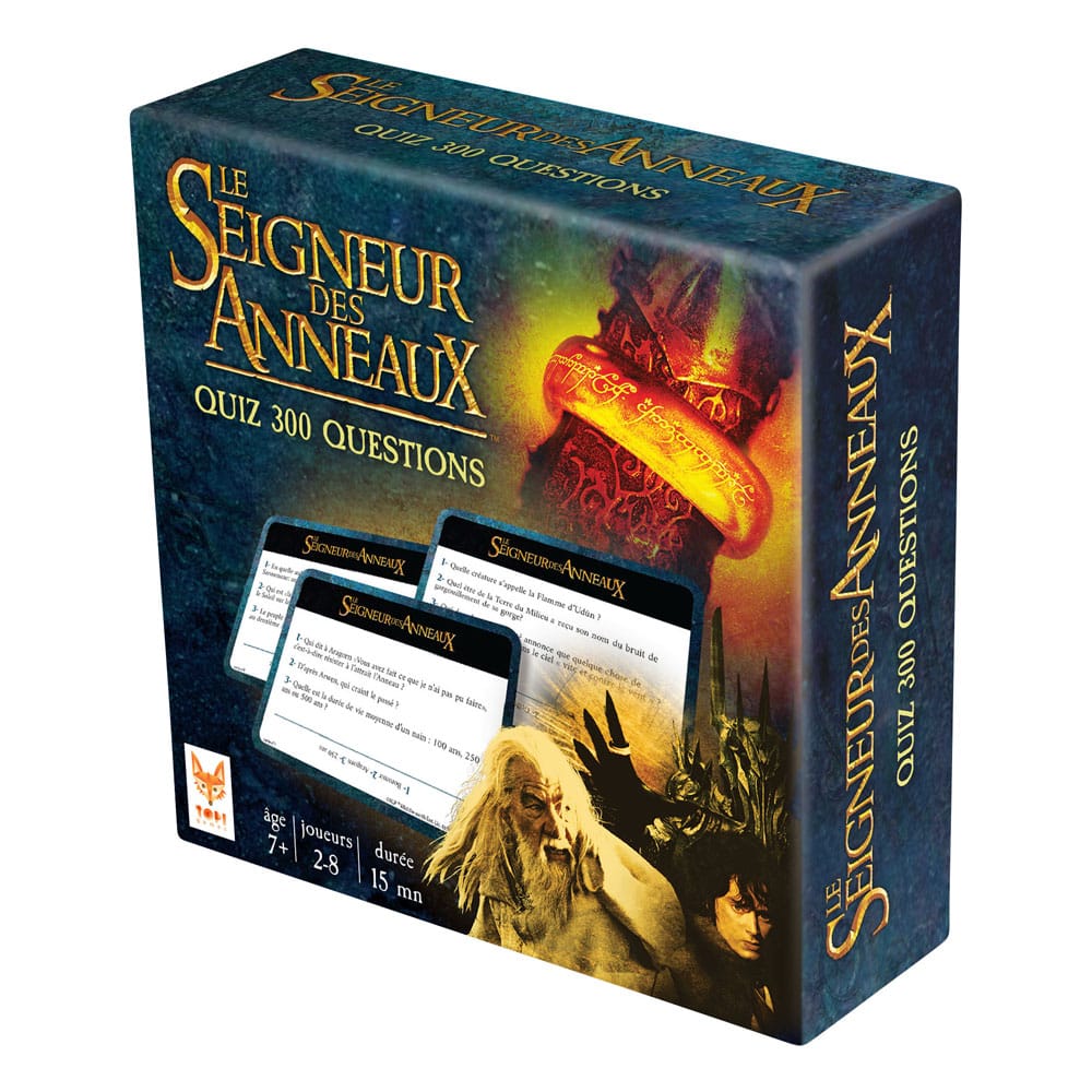 Lord of the Rings Card Game Quiz 300 Questions *French Version* Topi Games