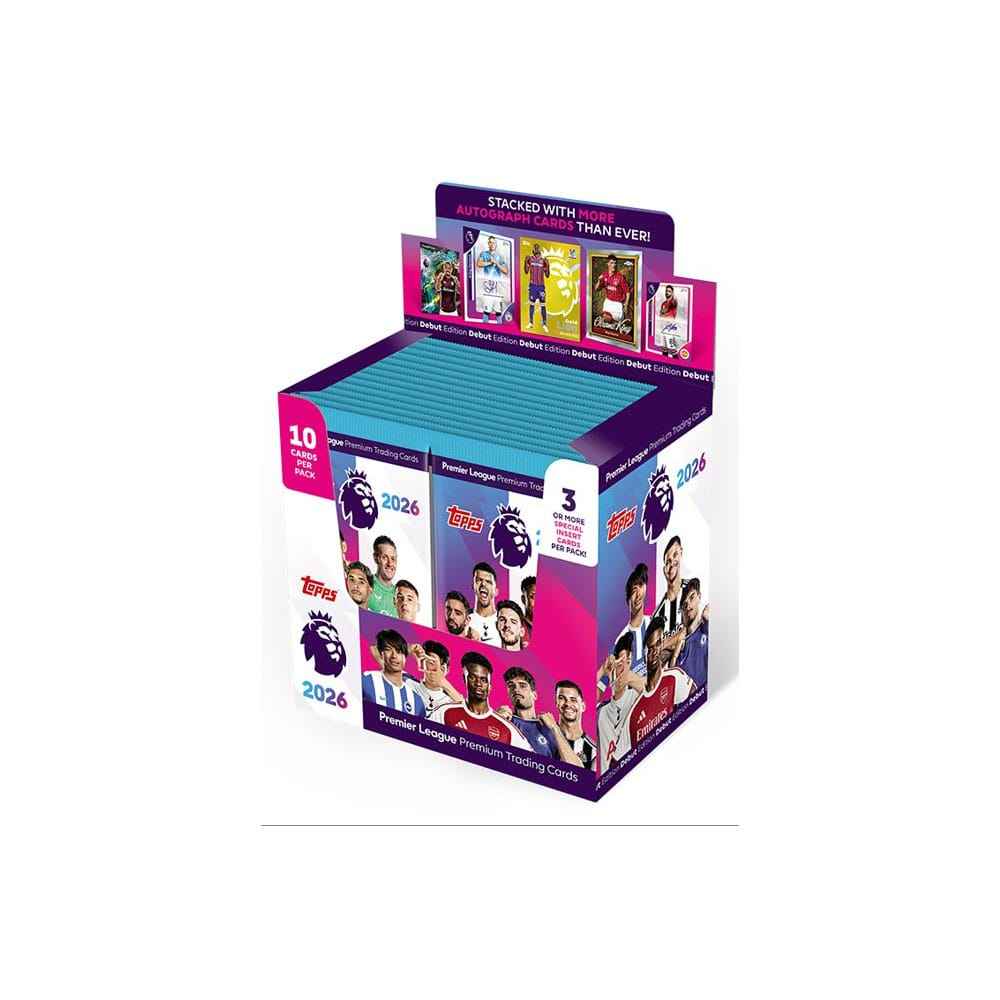 Topps Premier League Trading Card Game: 2026 Debut Edition TCG Booster Display (28) - [New]