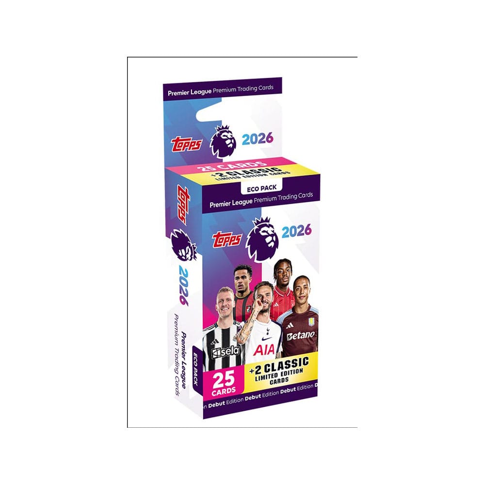 Premier League 2025/26 TCG Eco Pack Trading cards