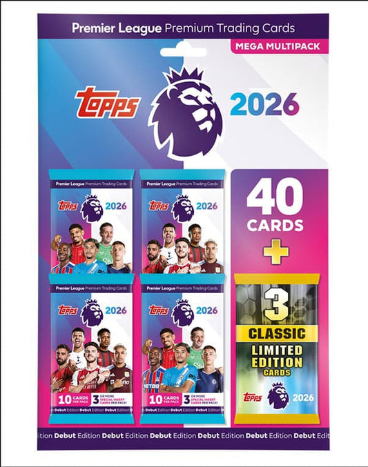 Premier League 2025/26 TCG Mega Multipack Trading cards