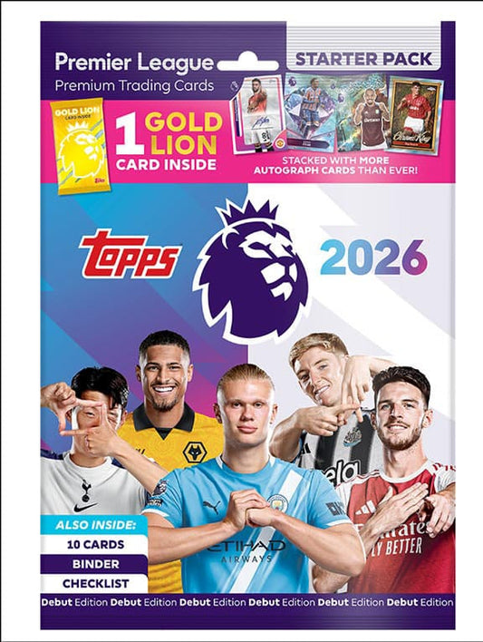 Premier League 2025/26 TCG Starter Pack Trading cards