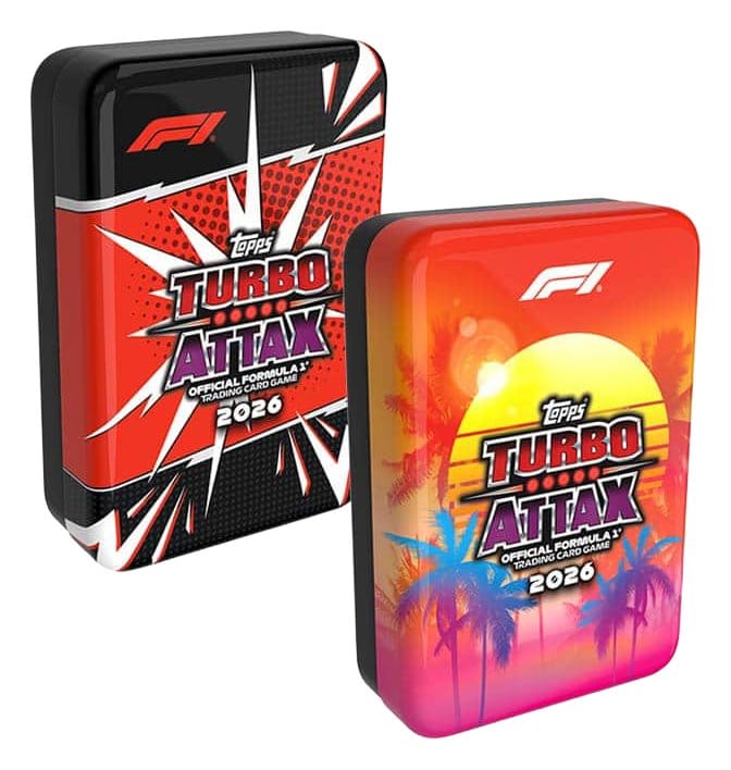 Formula 1 Turbo Attax 2026 Trading Cards Mega Tin