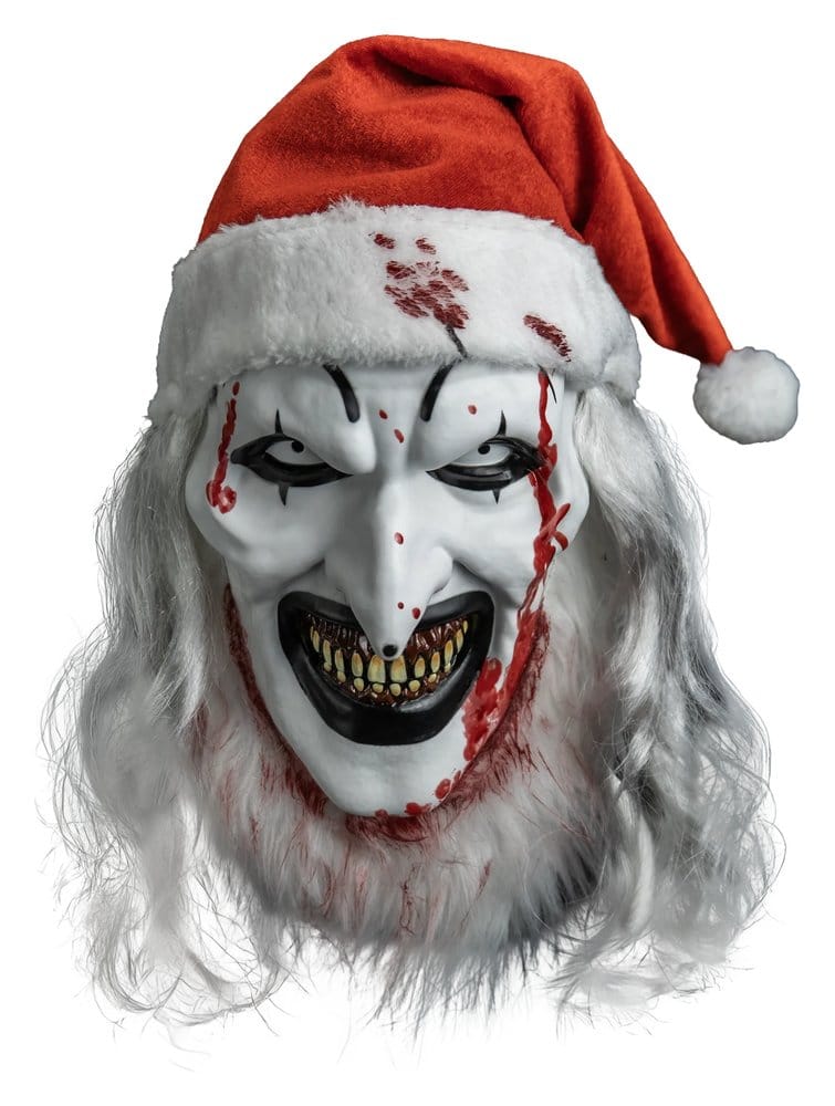 Terrifier 3 Injection Mask Santa Art the Clown Deluxe Trick Or Treat Studios