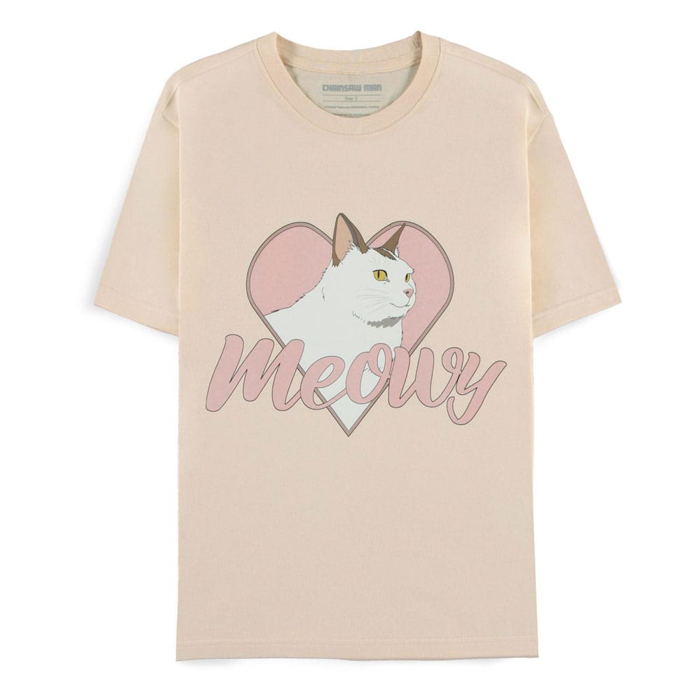 Chainsaw Man T-Shirt Meowy Size S T-shirts