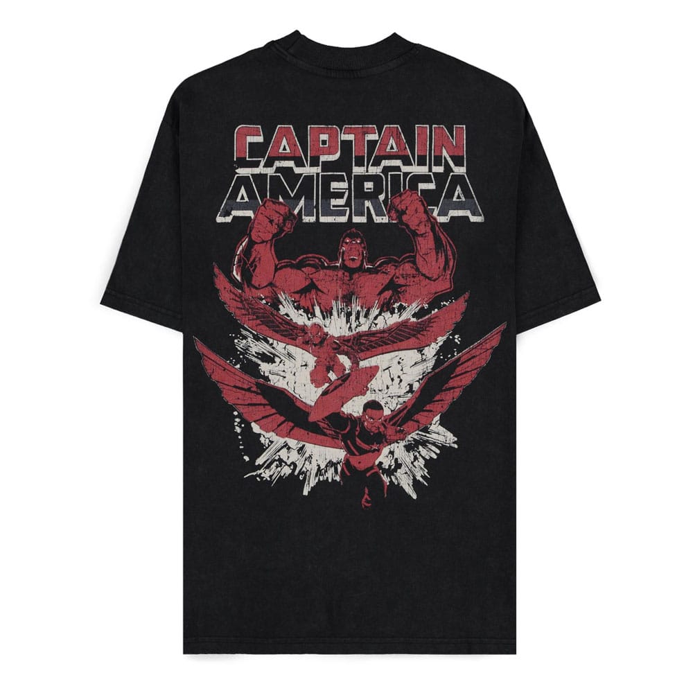 Captain America Brave New World T-Shirt 3 Heroes Size L T-shirts