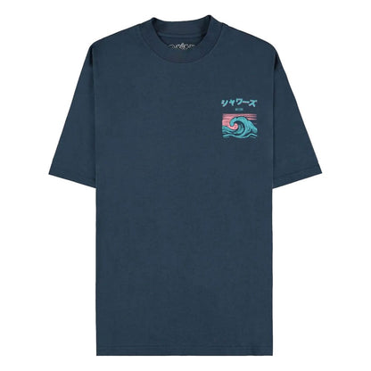 Pokémon T-Shirt Navy Vaporeon Size L