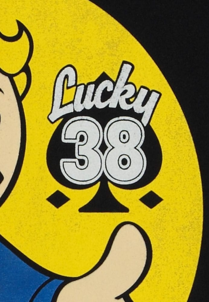 Fallout T-Shirt Lucky 38 Dice Size S