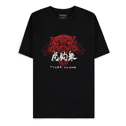 Cyberpunk 2077 T-Shirt Tiger Claws Size S