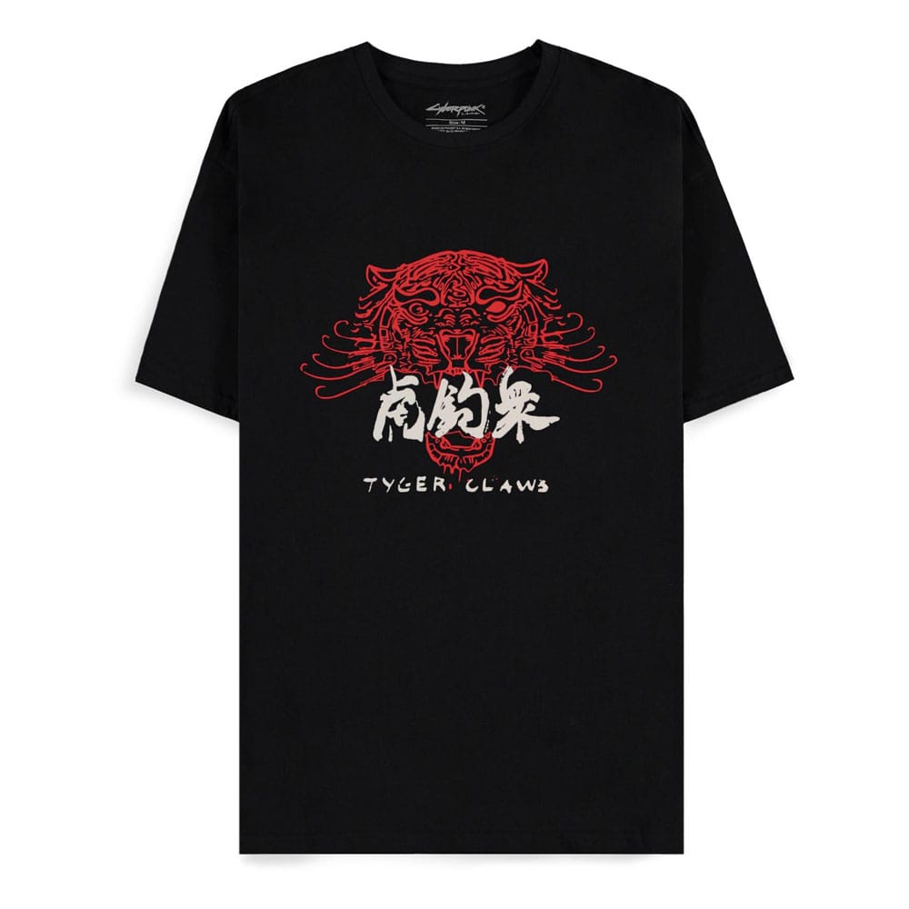 Cyberpunk 2077 T-Shirt Tiger Claws Size M