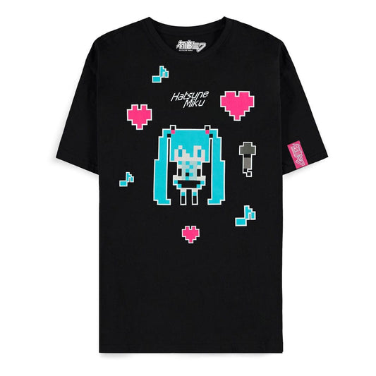Hatsune Miku T-Shirt Pixel T-shirts