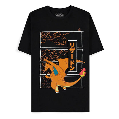 Pokémon T-Shirt Charizard Size M
