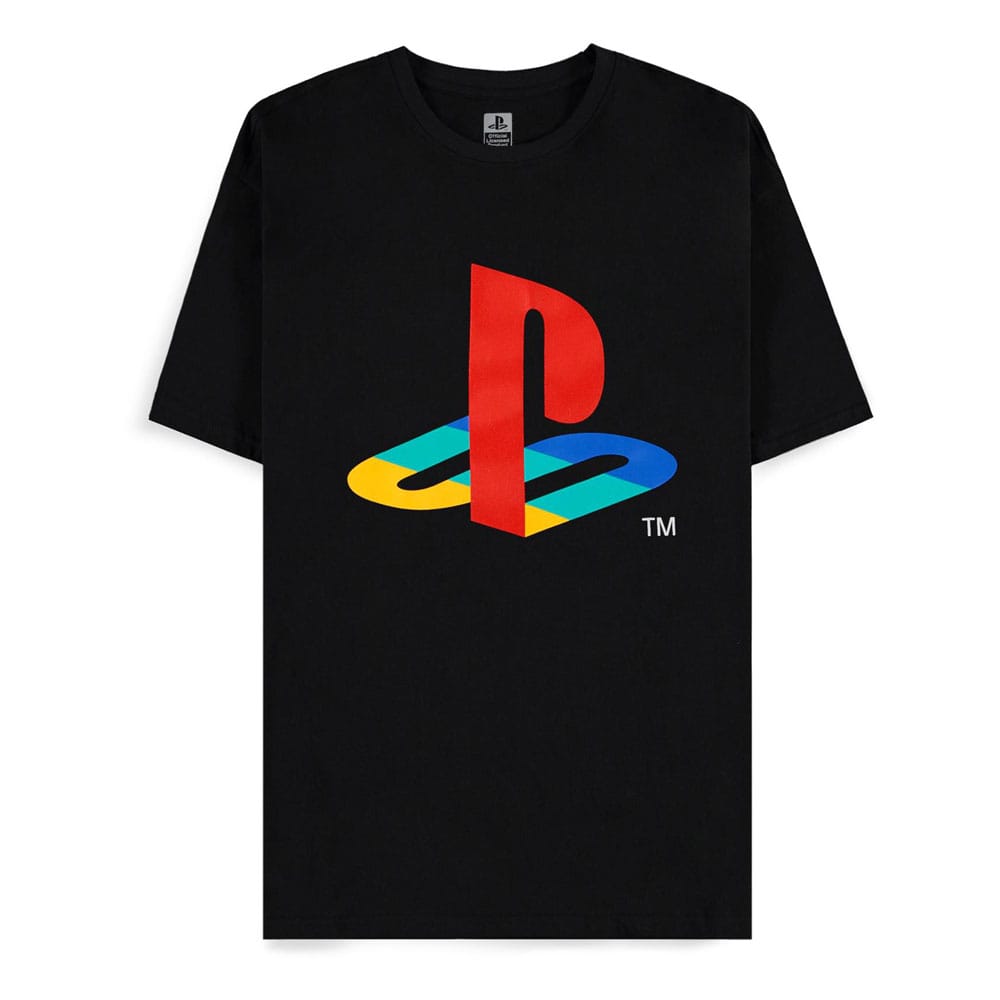 PlayStation T-Shirt Logo Black Size M T-shirts