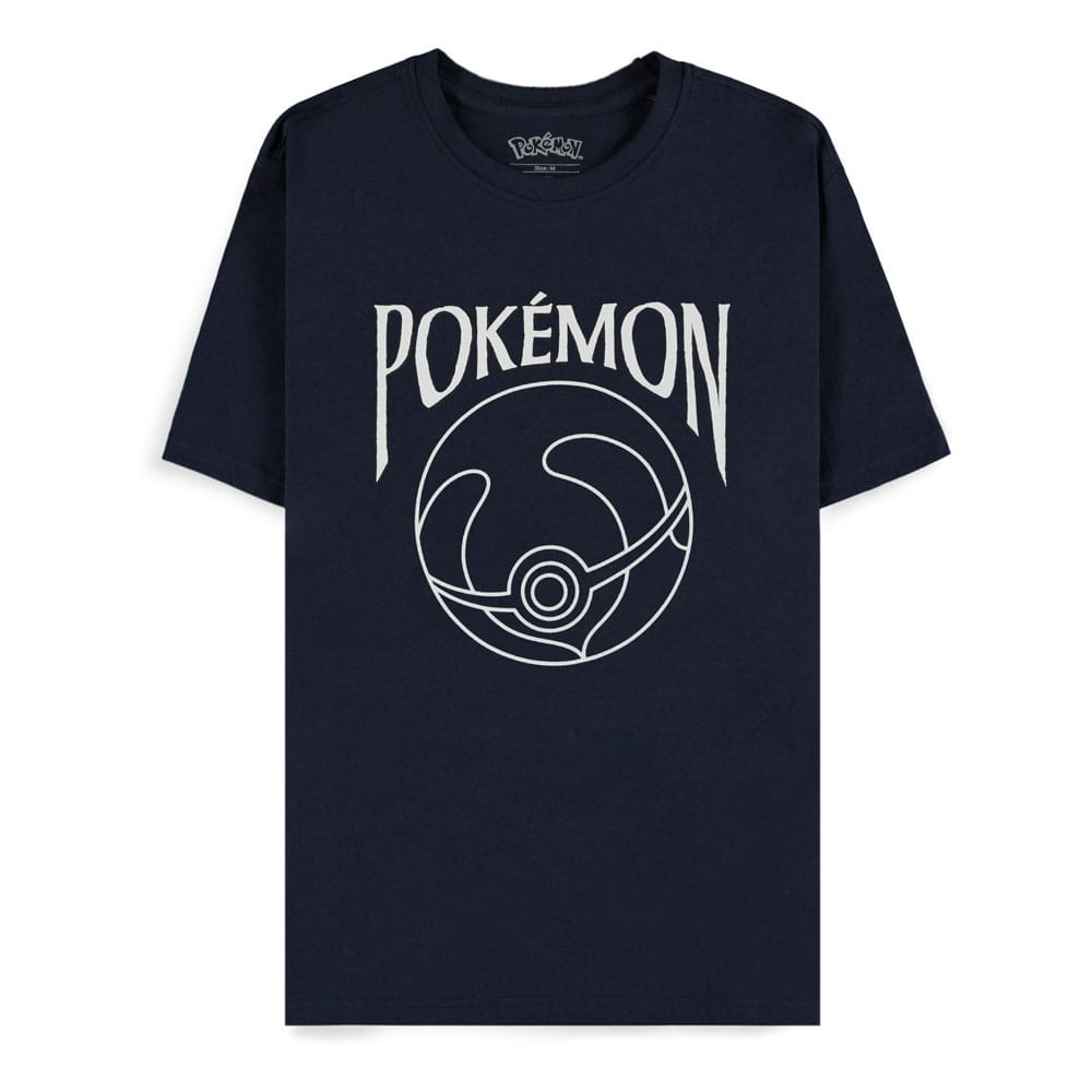 Pokémon T-Shirt Navy Heal Ball Size S Difuzed