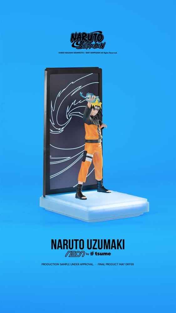 Naruto Neon Figure 1/9 Naruto Uzumaki 25 cm