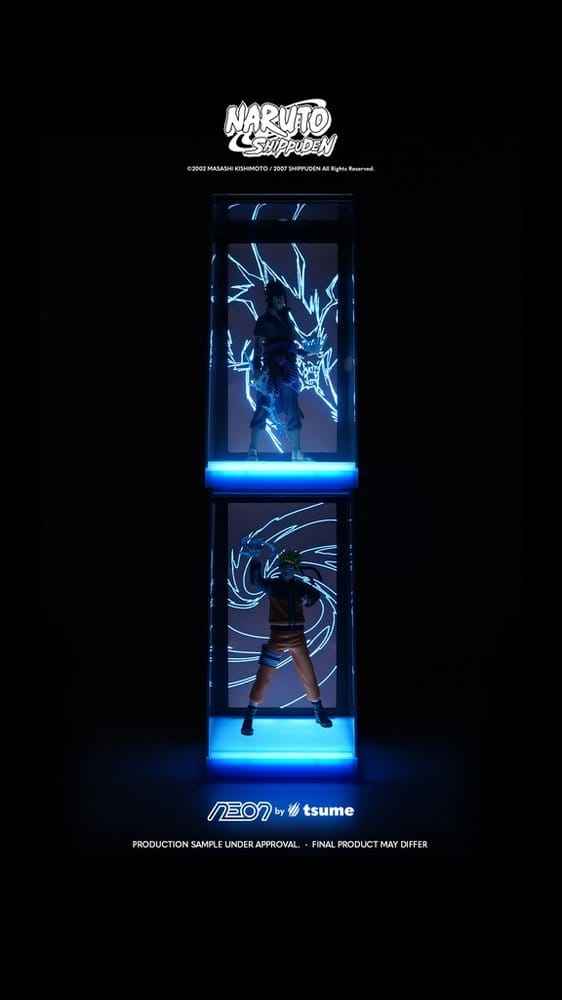 Naruto Neon Figure 1/9 Sasuke Uchiha 25 cm