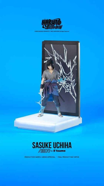 Naruto Neon Figure 1/9 Sasuke Uchiha 25 cm