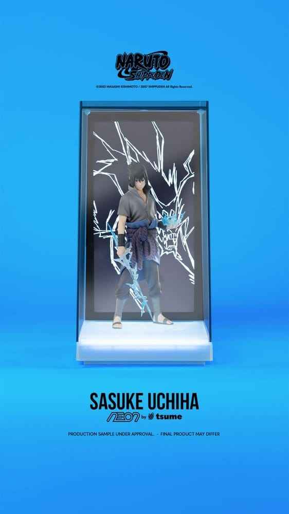 Naruto Neon Figure 1/9 Sasuke Uchiha 25 cm