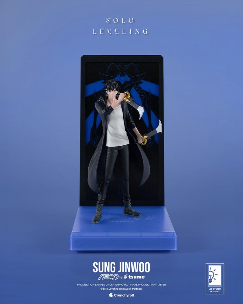 Solo Leveling Neon Figure 1/9 Sung Jinwoo 20 cm