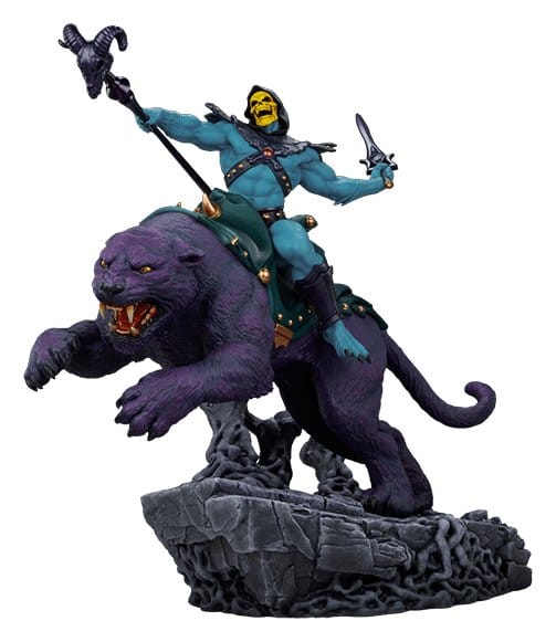 Masters of the Universe 1/4 Figure Skeletor & Panthor 81 cm Tweeterhead
