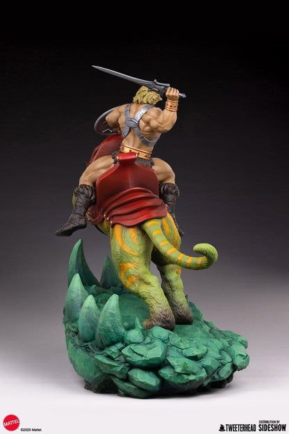 Masters of the Universe 1/4 Figure He-Man & Battle Cat 76 cm Tweeterhead