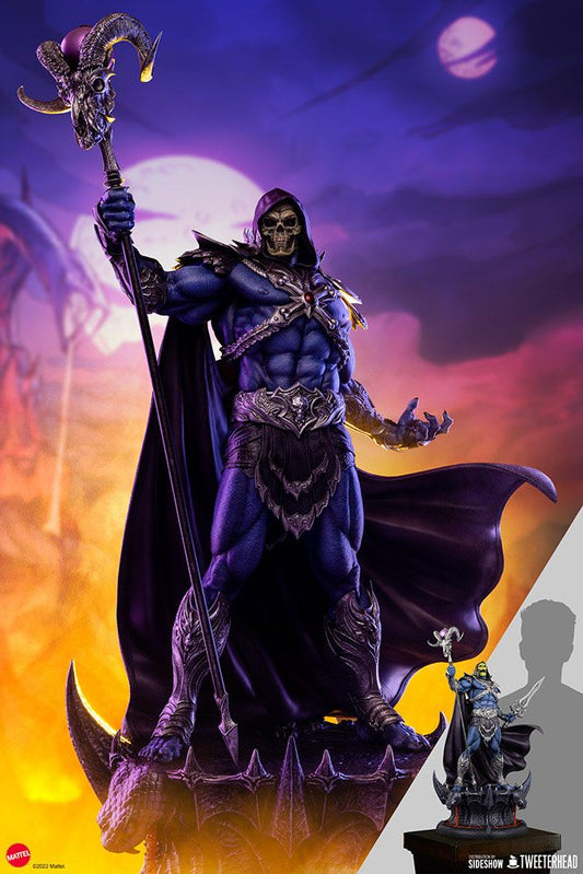 Masters of the Universe Legends Maquette 1/5 Skeletor 63 cm - FanofThings.co.uk