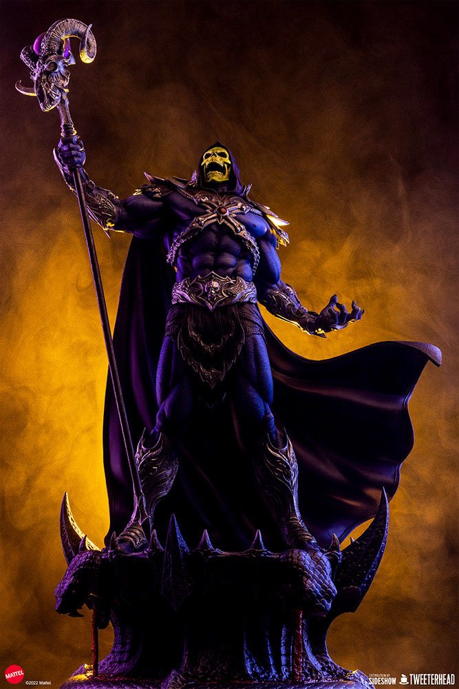 Masters of the Universe Legends Maquette 1/5 Skeletor 63 cm - FanofThings.co.uk