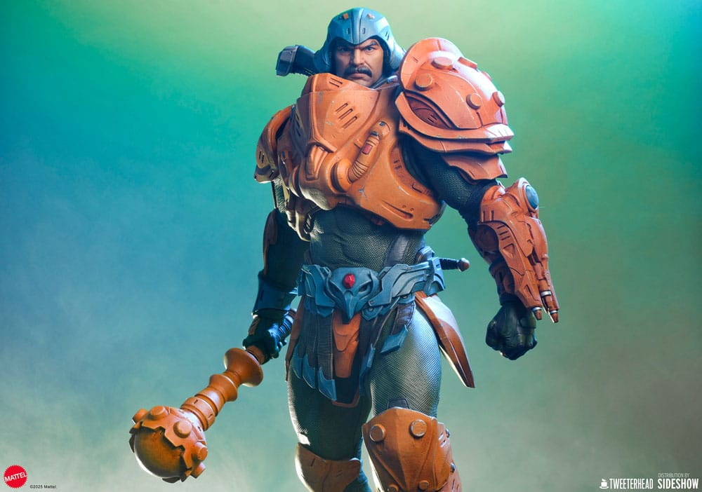 Masters of the Universe Legends Maquette Man-at-Arms 51 cm Tweeterhead