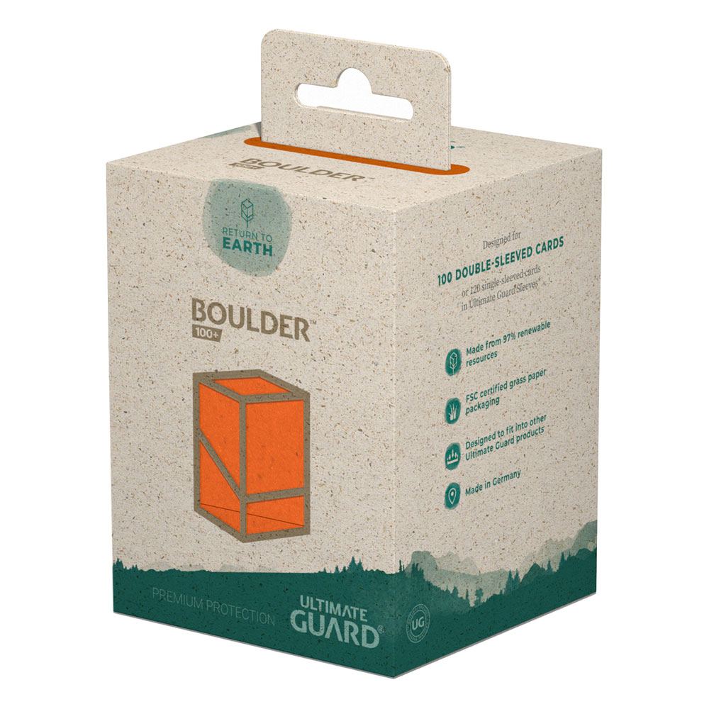 Ultimate Guard Return to Earth Boulder 100+ - Orange Ultimate Guard
