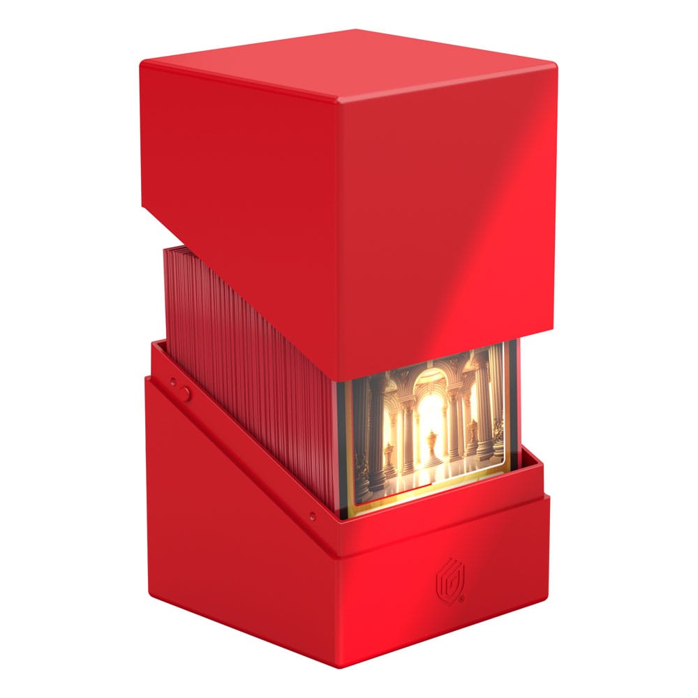 Ultimate Guard Boulder 100+  Solid - Red Ultimate Guard