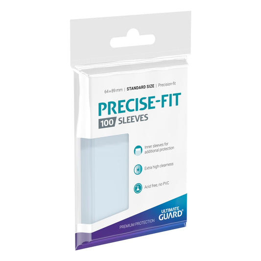 Ultimate Guard Precise-Fit Sleeves Standard Size (100) Ultimate Guard