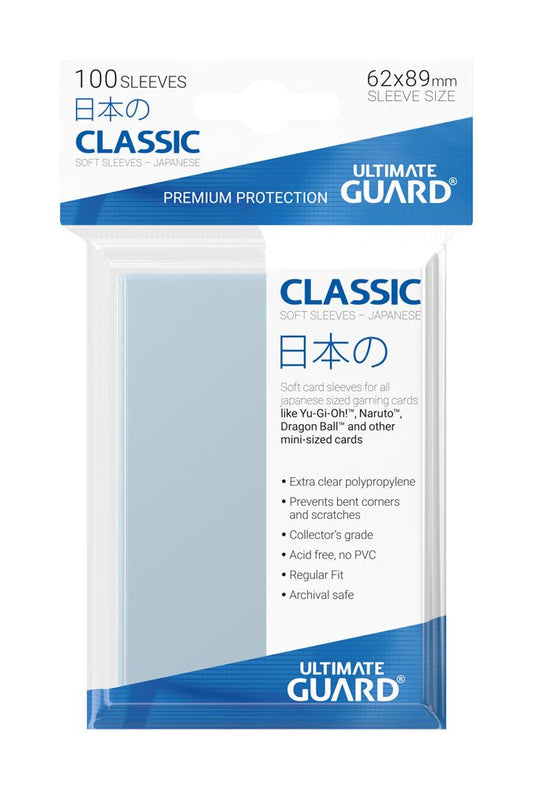 Ultimate Guard Classic Sleeves Japanese Size (100) Ultimate Guard