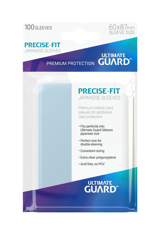 Ultimate Guard Precise-Fit Sleeves Japanese Size (100) Ultimate Guard