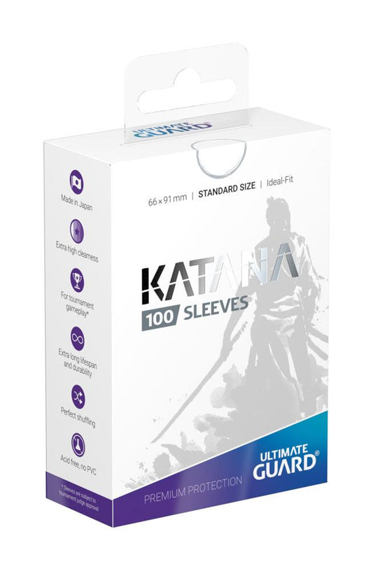 Ultimate Guard Katana Sleeves Standard Size (100) - White Ultimate Guard