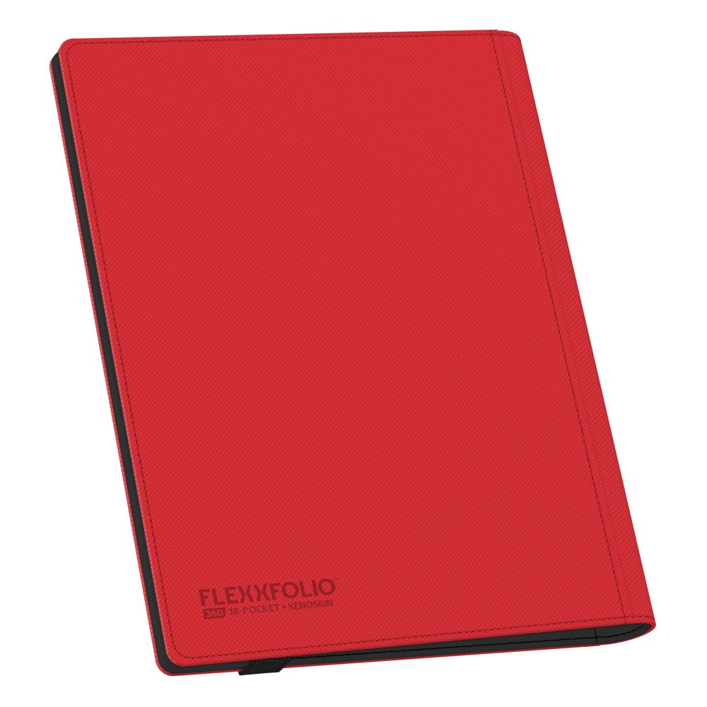 Ultimate Guard Flexxfolio 360 18-Pocket Xenoskin - Red Ultimate Guard