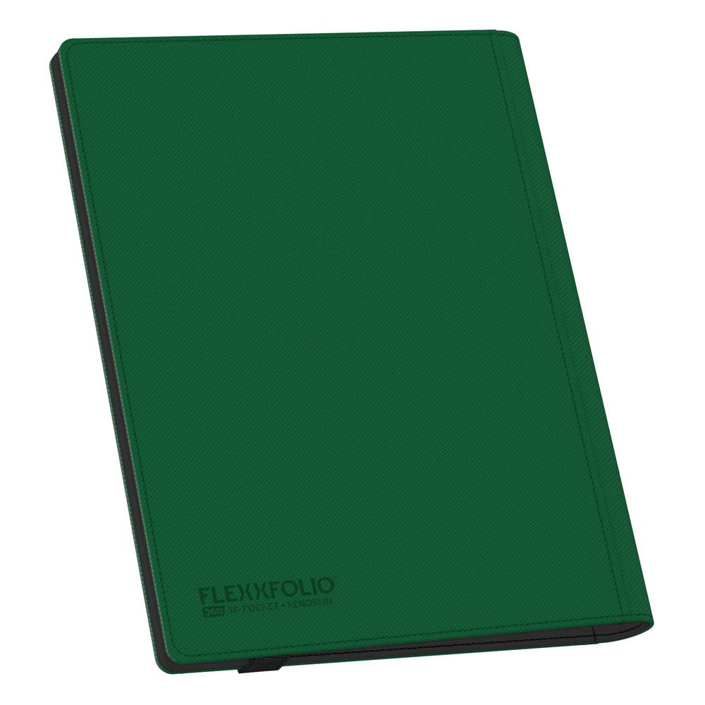Ultimate Guard Flexxfolio 360 18-Pocket Xenoskin - Green Ultimate Guard