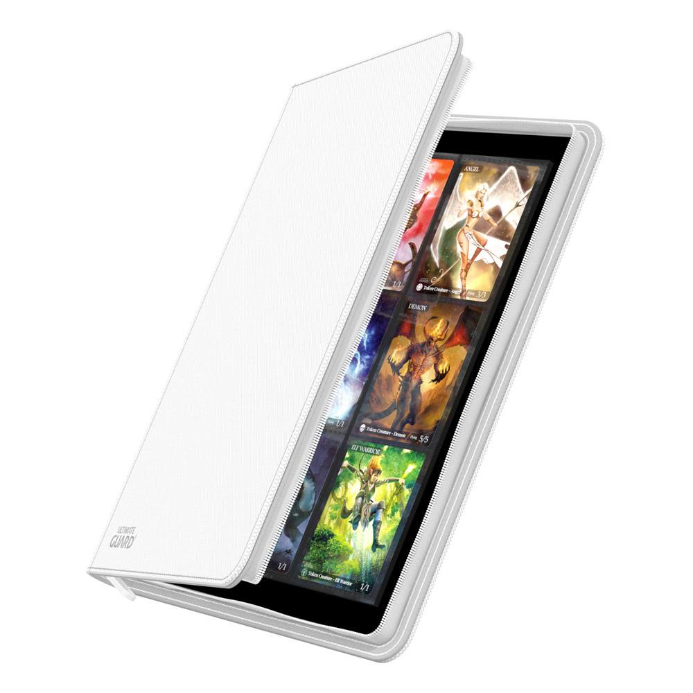 Ultimate Guard Zipfolio 360 18-Pocket Xenoskin - White Ultimate Guard