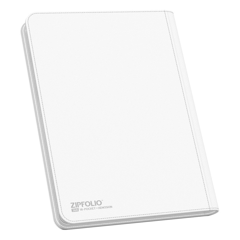 Ultimate Guard Zipfolio 360 18-Pocket Xenoskin - White Ultimate Guard