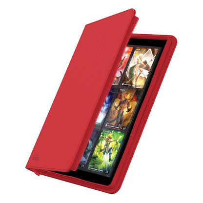 Ultimate Guard Zipfolio 360 18-Pocket Xenoskin - Red Ultimate Guard