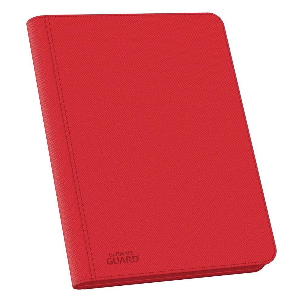 Ultimate Guard Zipfolio 360 18-Pocket Xenoskin - Red Ultimate Guard