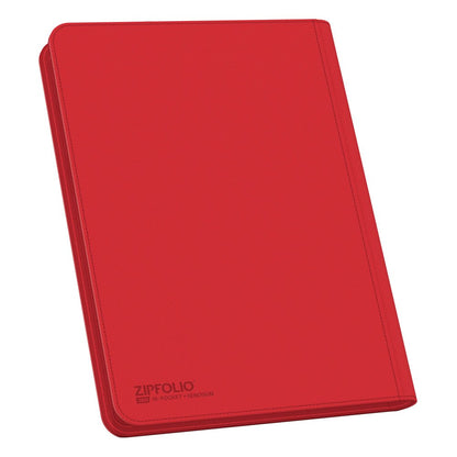 Ultimate Guard Zipfolio 360 18-Pocket Xenoskin - Red Ultimate Guard