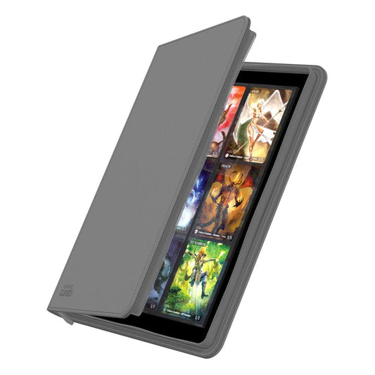 Ultimate Guard Zipfolio 360 18-Pocket Xenoskin - Grey Ultimate Guard