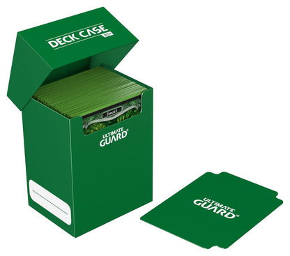 Ultimate Guard Deck Case 80+ - Green Ultimate Guard