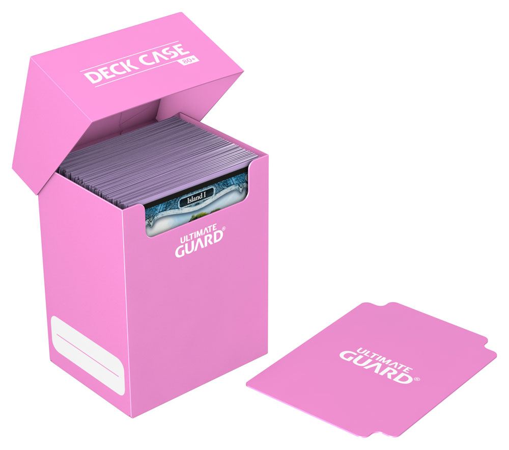 Ultimate Guard Deck Case 80+ - Pink Ultimate Guard