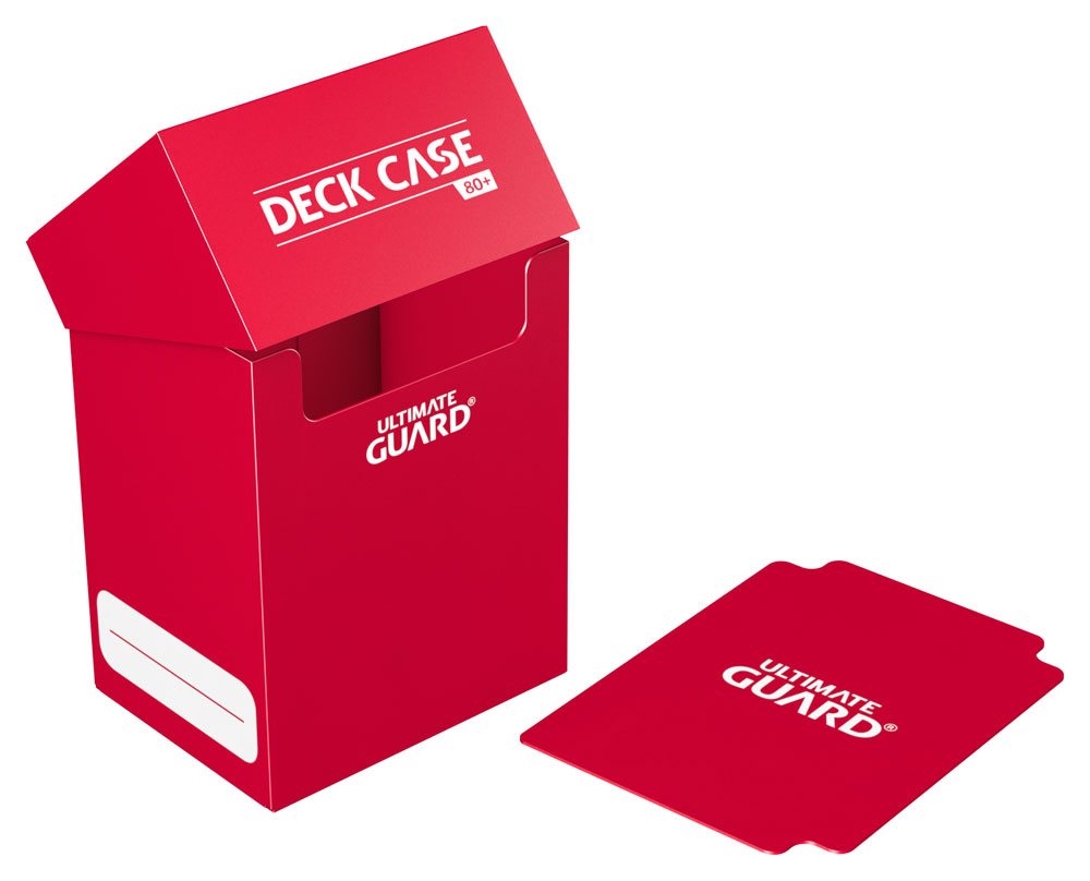 Ultimate Guard Deck Case 80+ - Red Ultimate Guard