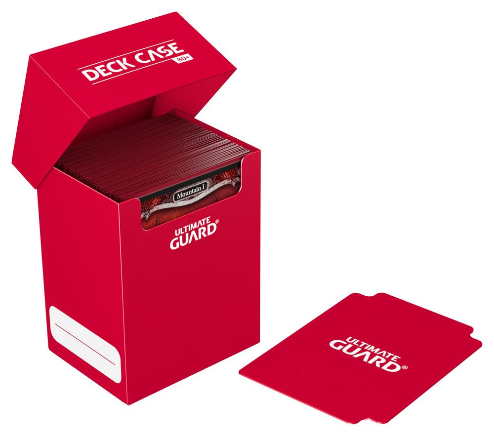 Ultimate Guard Deck Case 80+ - Red Ultimate Guard