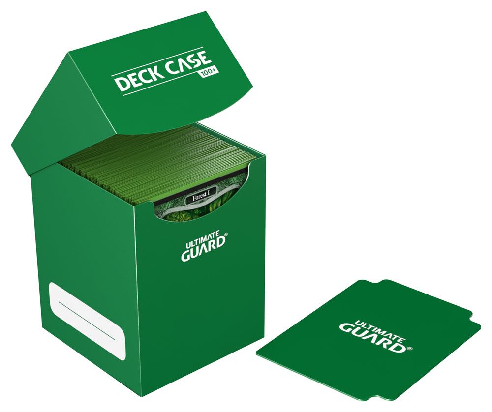 Ultimate Guard Deck Case 100+ - Green Ultimate Guard