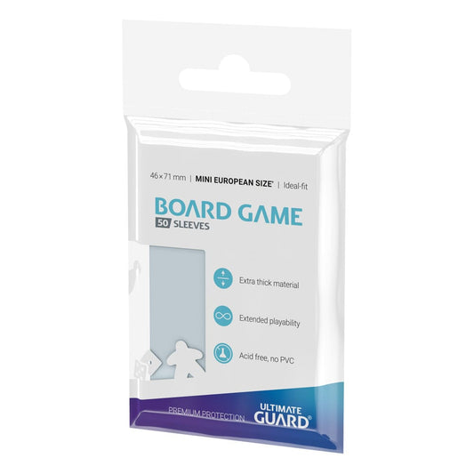 Ultimate Guard Board Game Sleeves (50) - Mini European Ultimate Guard